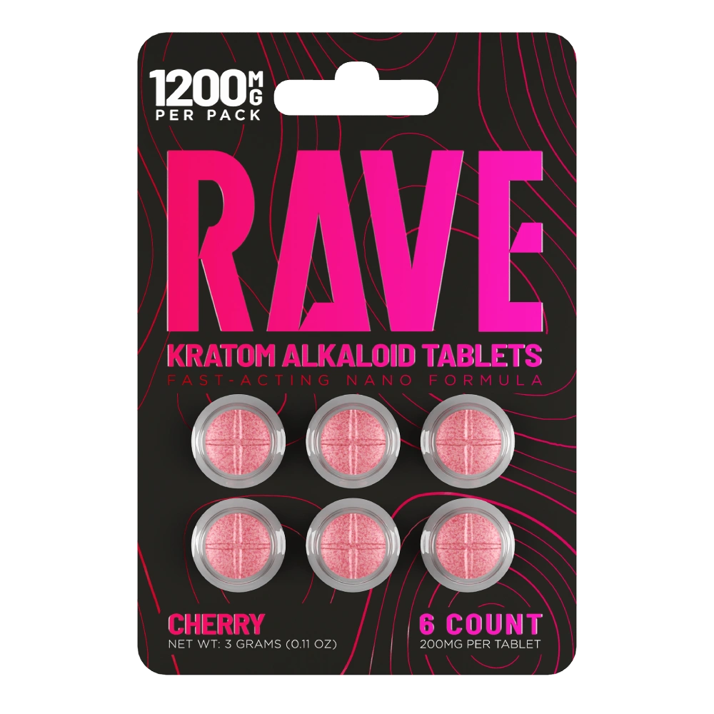 Rave_ExtractTabs_Cherry_200MG_6ct_Blister