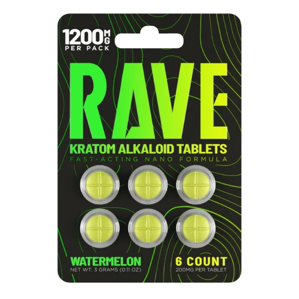 Watermelon Tablets Watermelon Tablets (6ct) - Rave Botanicals